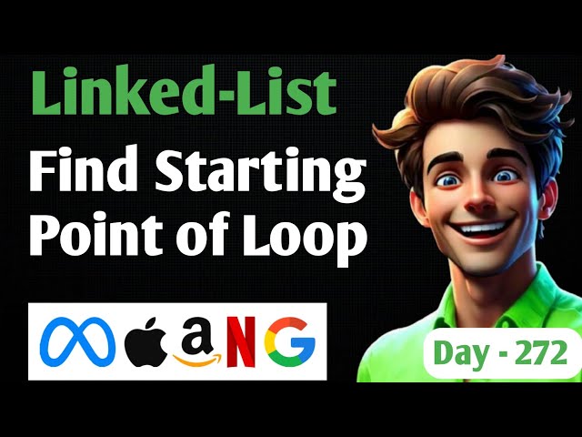 Find Starting Point of Loop in Linked List | GFG + LeetCode | Crack TCS HCL Infosys Wipro MAANG