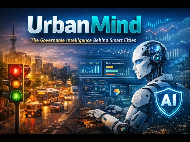 UrbanMind  | Governable AI for Smart Cities | Real-Time Intelligence & Autonomous Decisions