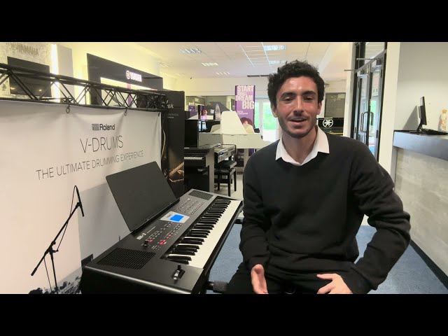 Used Roland BK3 Backing Keyboard Demonstration & Review | Rimmers Music ‘The Piano People’