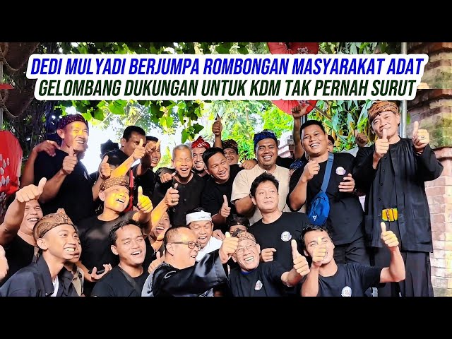KDM THE PEOPLE'S HOPE | THE WAVE OF SUPPORT FOR KANG DEDI MULYADI HAS NEVER WANED