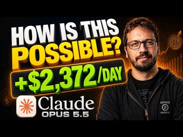 I Built an AI Trading Bot With Claude Opus 5.5 That Makes me $2,372/Day (Step-By-Step Guide)