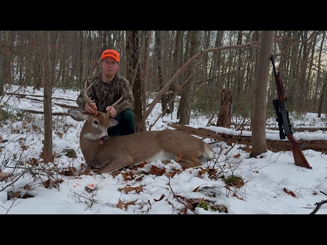 Last Day Rifle Hunt | Tracking Down a Buck On Public Land New York Southern Zone 