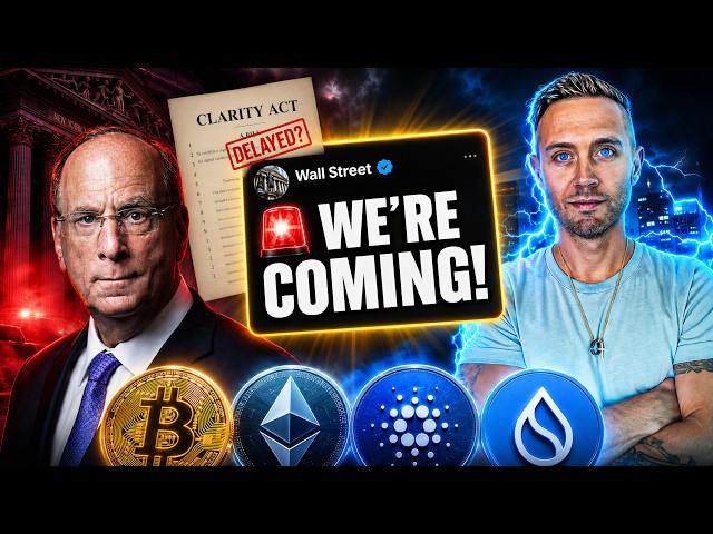 JPMorgan, Visa & Vanguard Just Revealed CRYPTO CLARITY Act Plan! | They Are NOT WAITING!