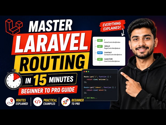 Master Laravel Routing in 15 Minutes | Beginner to Pro Guide