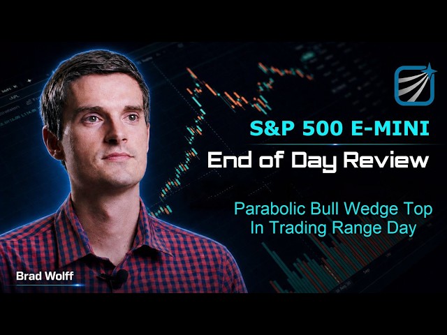 SP500 E-mini 5 Min Parabolic Bull Wedge Breakout to Trading Range Day, August 27, 2026