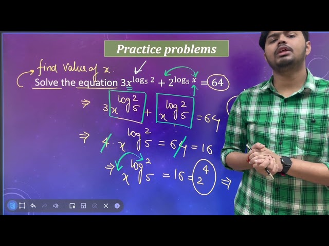 Class 11th: Logarithmic Function (L-3): Practice Questions