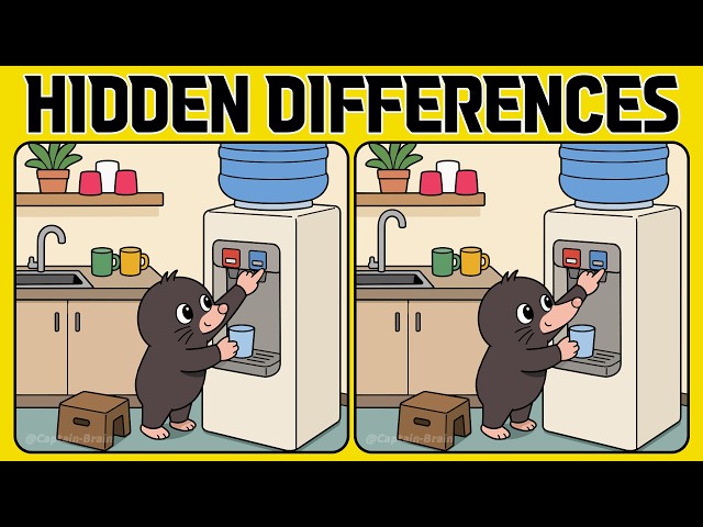 Give Your Brain a Fun Workout with These Spot the Difference Puzzles (A Bit Tricky)