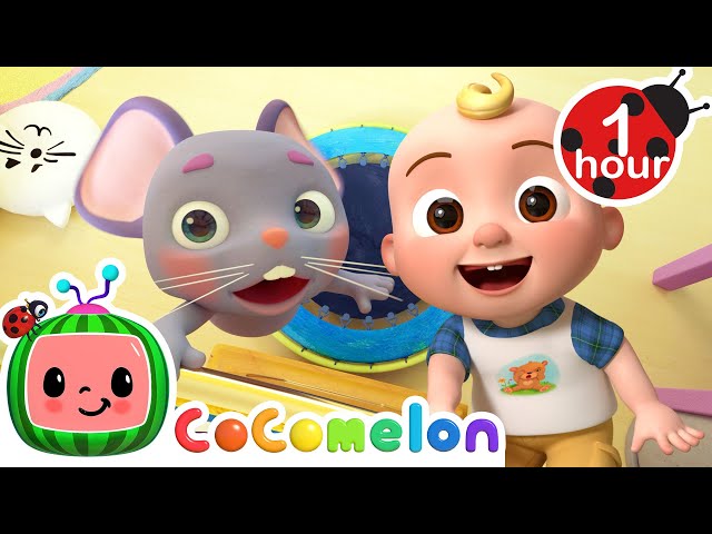 Hickory Dickory Dock |  Karaoke Nursery Rhymes & Kids Songs - CoComelon
