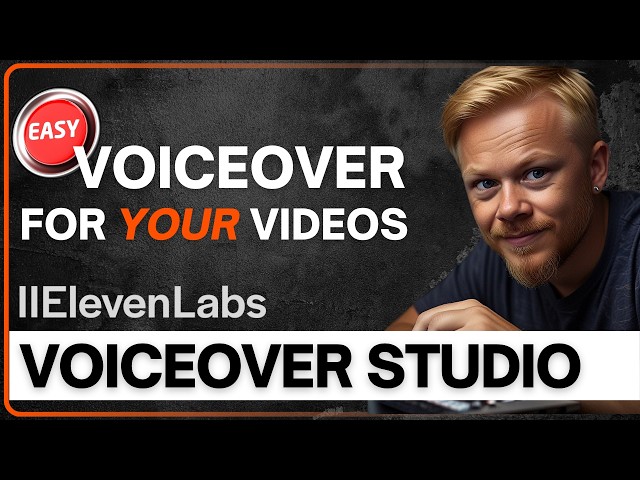 Generate Voiceover for a Video with ElevenLabs Voiceover Studio