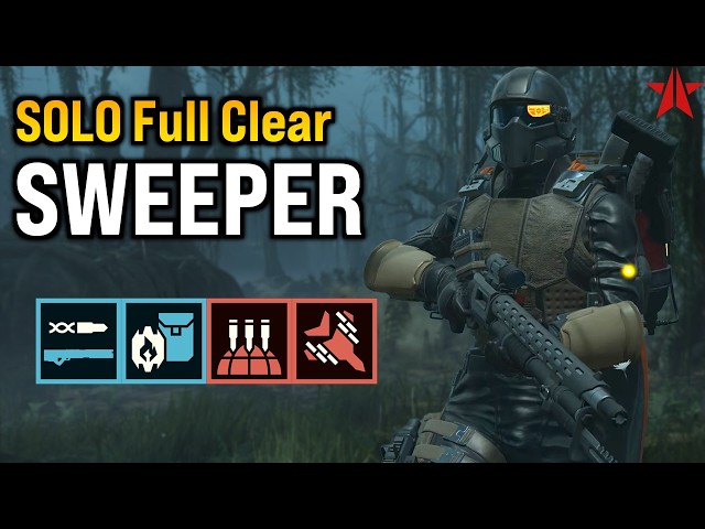 Helldivers 2 - Sweeper SHREDS Bots, Solo Max Difficulty (Full Clear)