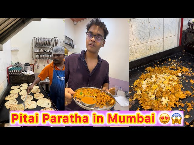 Most Unique Kuttu Paratha in Mumbai 😍🔥 Veg & Non-Veg South Indian Paratha in Street Food Style 😱👌