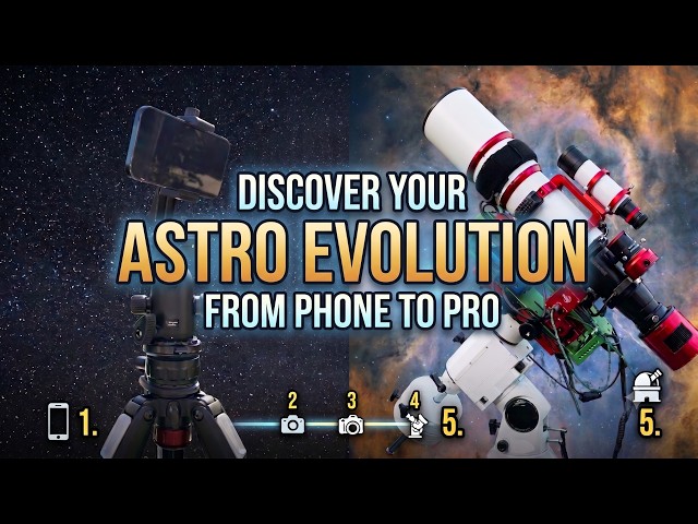 Astrophotography I'll Show You The evolution From Smartphone to Pro Rig