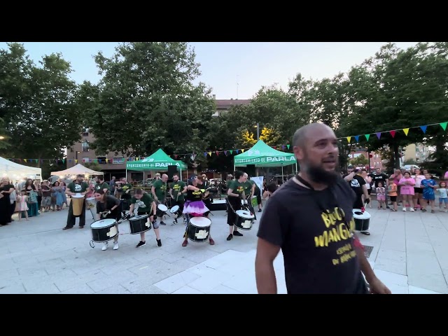 Bloco Manglar en el VII Festival solidario UBUNTU de Parla el 14 junio 2025