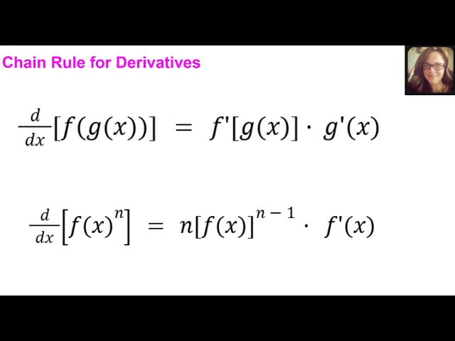 Chain Rule for Derivatives