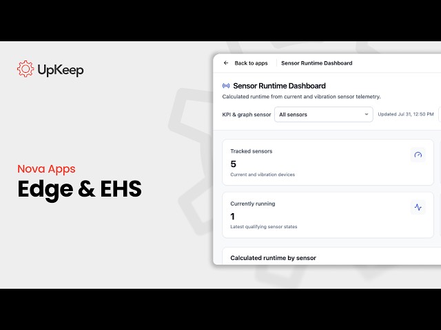 New in Nova: Edge & EHS Apps