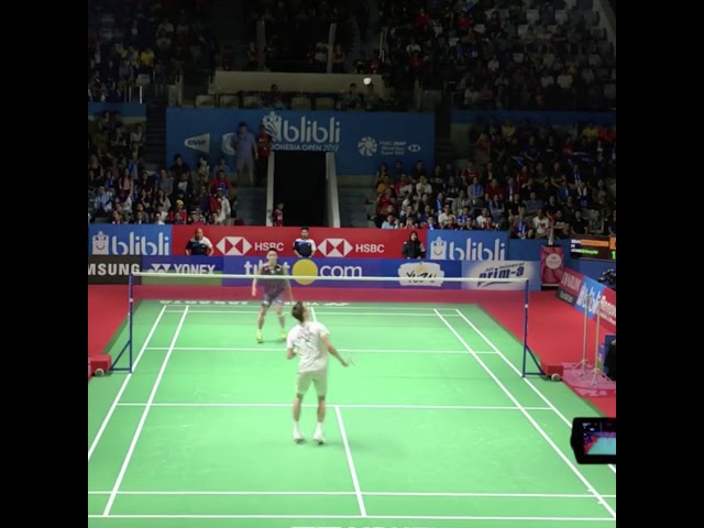 Lee Chong WEI (MAS) Vs Kento MOMOTA (JPN) | NICE CAMERA FANCAM