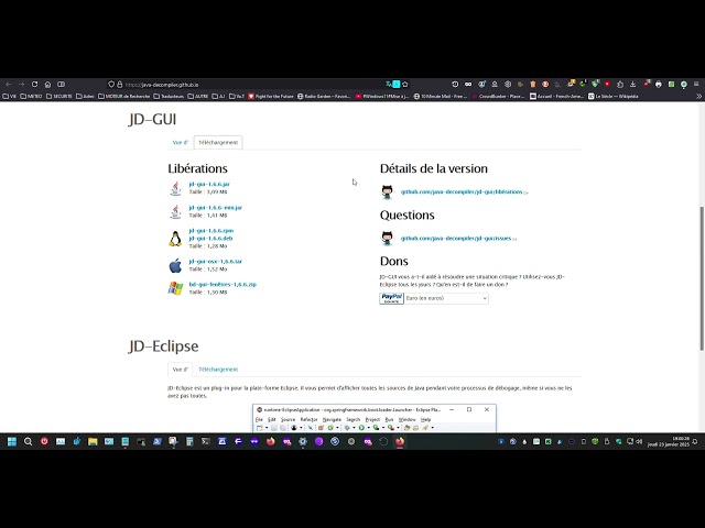 #Windows#Linux#macOS#Développeur#Décompilateur Java#Projet JD