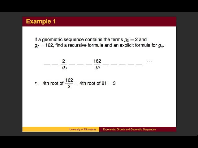 amath 1031 Exponential Growth