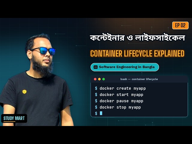 02. What is Container and Lifecycle in Docker | Software Engineering | DevOps