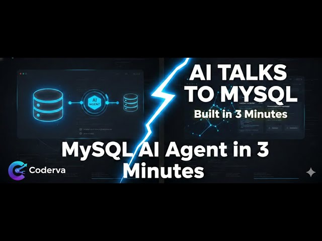 Build a MySQL AI Agent in 3 Minutes | Coderva Agent Demo