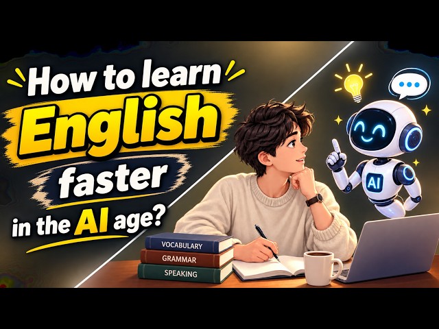How to Learn English Faster in The AI Age? ( Learn English with AI )