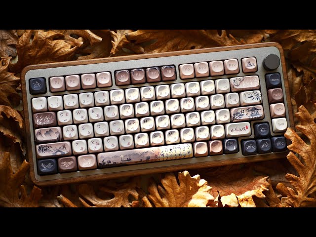 A Wooden keyboard? | Akko MU02 Review
