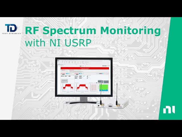 RF Spectrum Monitoring with NI USRP