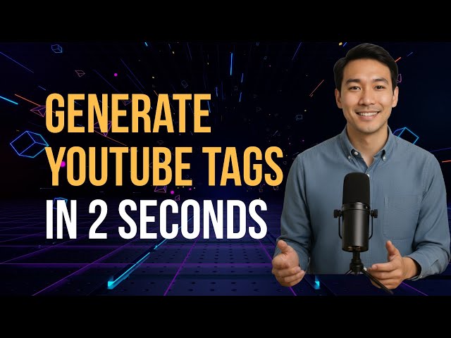 How To Generate Optimized YouTube Tags In 2 Sec #youtubeseo