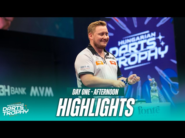 UPSETS IN BUDAPEST! 🇭🇺 | 2026 Hungarian Darts Trophy | Day One Afternoon Highlights