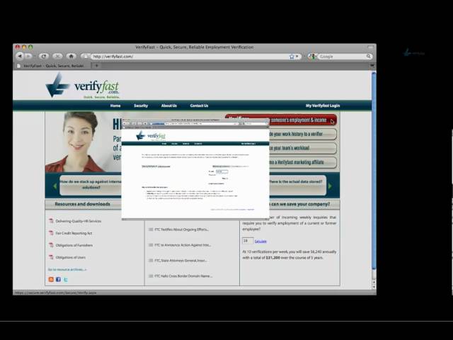 VerifyFast - How to perform an employment verification