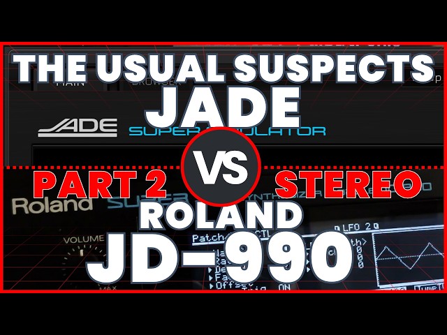 Roland JD-990 vs. The Usual Suspects JADE – The BETTER Version of my Soundcomparison Test
