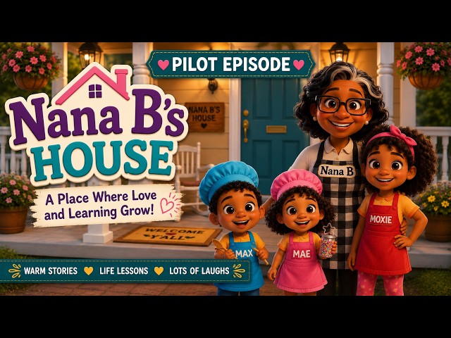 Nana B's House | What Are We Making Today? | Preschool Learning & Family Fun