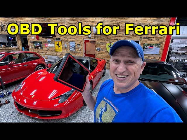 OBD Diagnostic Tools For your Ferrari: Launch X431, MaxiECU, & More