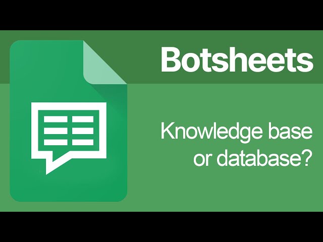 Use a knowledge base or a database for GPT Chatbots?
