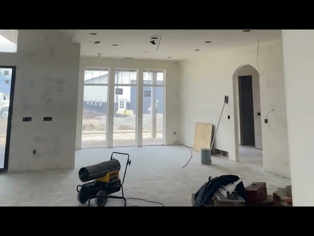 Drywall Installation & Finishing - Warren UT Custom Home