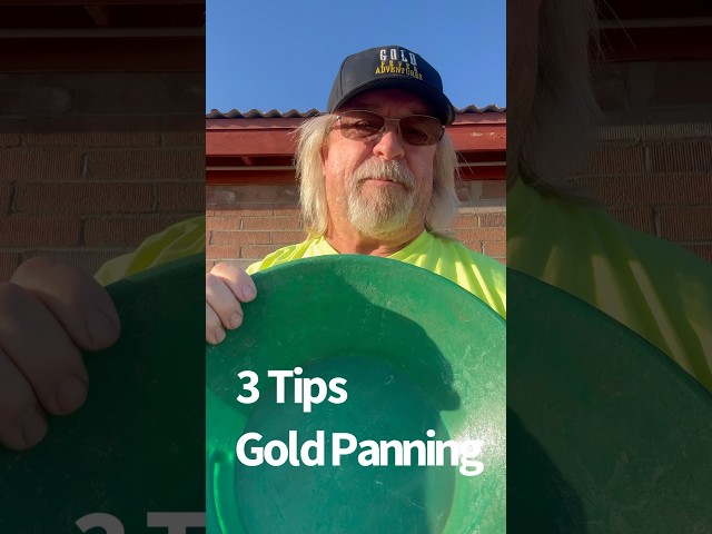 Beginner’s Guide to Gold Panning Like A Pro - Tips #shorts