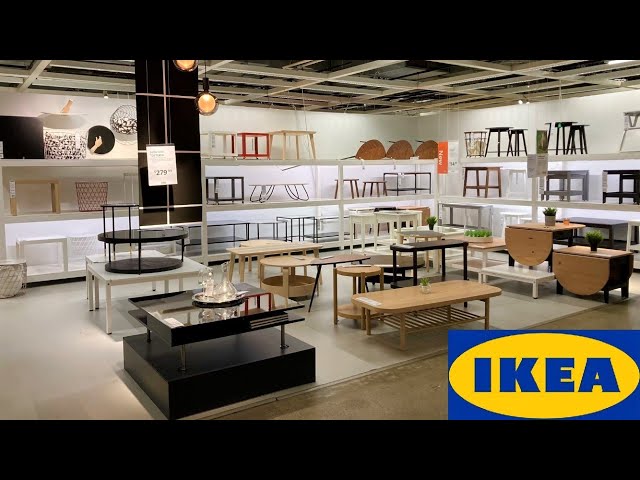 IKEA COFFEE TABLES SIDE TABLES TRAY TABLES FURNITURE SHOP WITH ME SHOPPING STORE WALK THROUGH