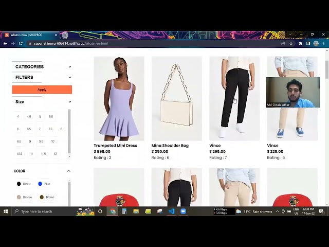 How I Cloned Shopbop with HTML | CSS | Javascript | Full Project Walkthrough
