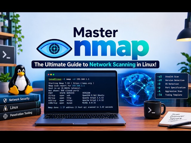 Master nmap – The Ultimate Guide to Network Scanning in Linux!