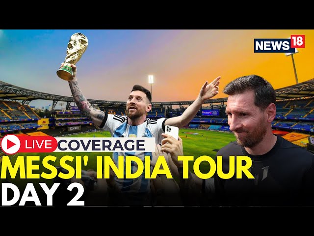 MESSI Mumbai Tour LIVE | Wankhede Stadium To Host Lionel Messi | Full Schedule | G.O.A.T INDIA TOUR