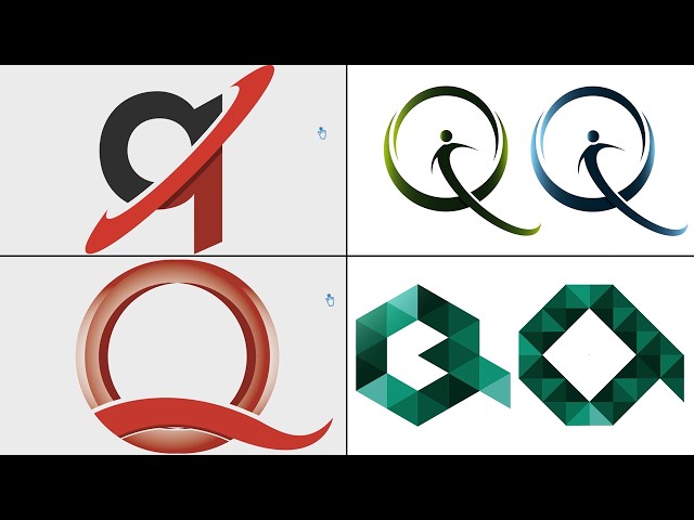 Q Logo Design in Illustrator | Q Letter Logo Design | Adobe Illustrator Tutorial