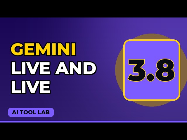 Gemini 3.8 Live and 3.8 Live Extended Thinking