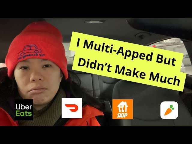 I Know I Am The Master Of Multi-Apping, But… | Uber Eats, DoorDash, SkipTheDishes & Instacart