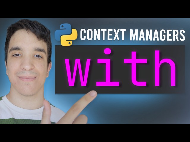 CONTEXT MANAGERS en Python: Domina el bloque WITH de CERO a Experto