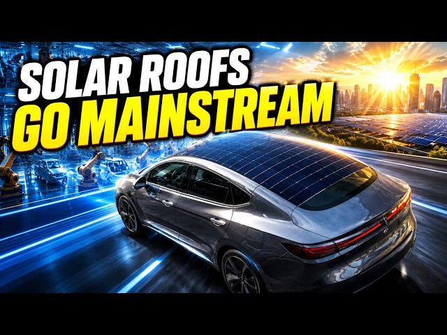 World's Biggest Car Glass Maker - NEW BYD EVs to Get Solar Roof Option!