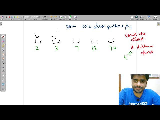 Advanced Binary Search | AGGRESSIVE COWS | SPOJ