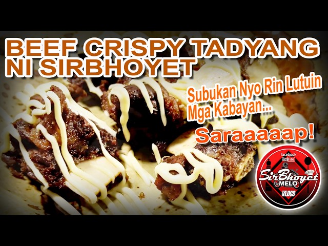 Beef Crispy Tadyang Ni SirBhoyet.. Sulit Na Sulit Sa Presyo Ang Sarap Mga Kabayan.. Subukan Nyo Rin.