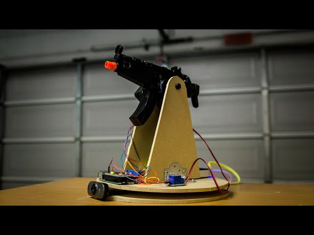 How to Make a Raspberry Pi Motion Tracking Airsoft / Nerf Turret