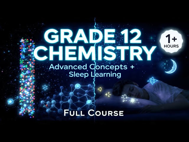 Grade 12 Chemistry Complete Guide | Nanotechnology, Photochemistry & Advanced Topics | SleepLearning