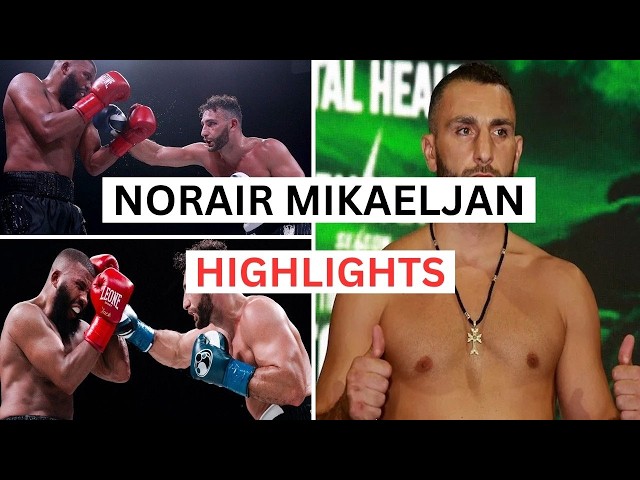 Norair Mikaeljan (12 KO's) Highlights & Knockouts